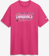 Nike Men's Nike Pink Arizona Cardinals 2026 NFL Crucial Catch Tri-Blend Dri-FIT T-Shirt