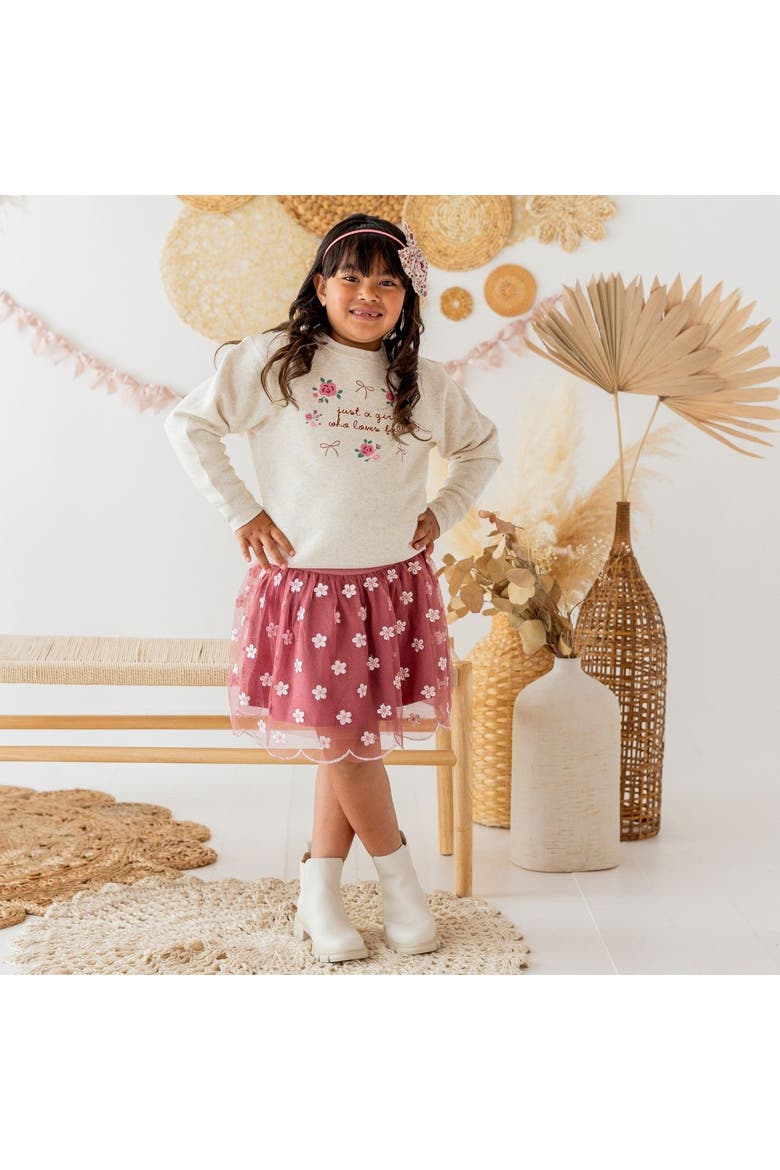 Just A Fall Girl Sweatshirt, Alternate, color, Natural Heather
