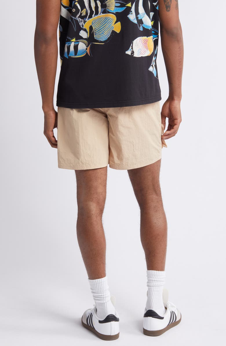 ICECREAM Pine Nylon Cargo Shorts, Alternate, color, Candied Ginger