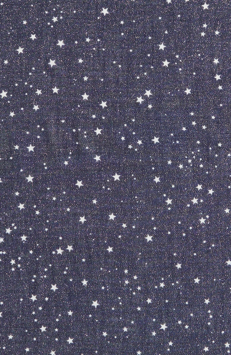 Kate Spade New York night sky wool blend scarf, Alternate, color, 