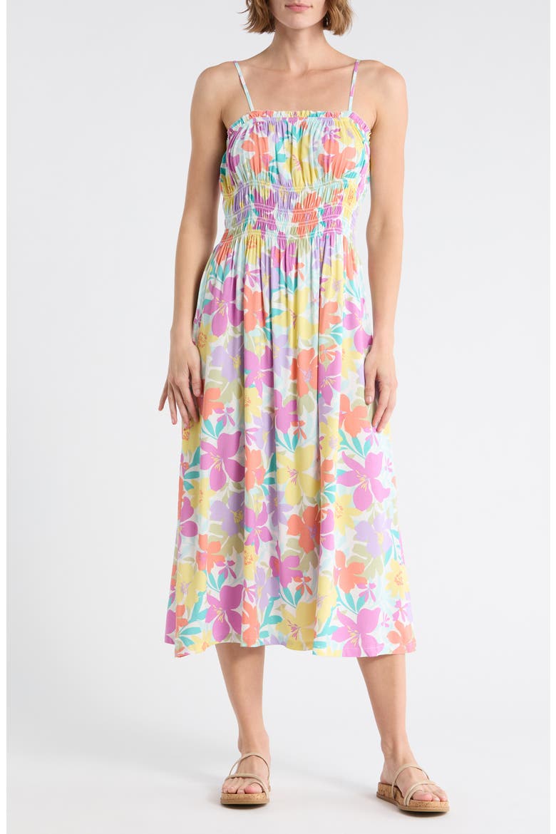 Riptide Midi Dress, Main, color, SWEET ORCHID