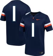 Nike Men's Nike #1 Navy Virginia Cavaliers Untouchable Football Jersey