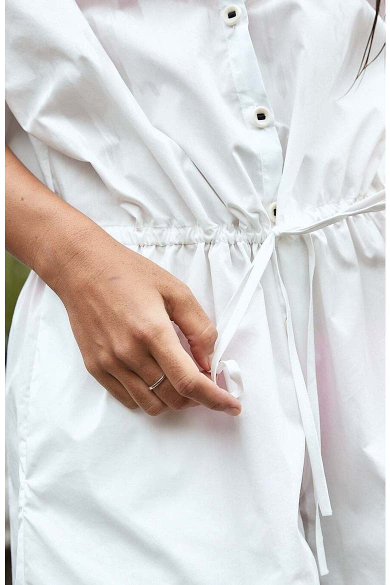 The Poplin Summer Suit, Alternate, color, White