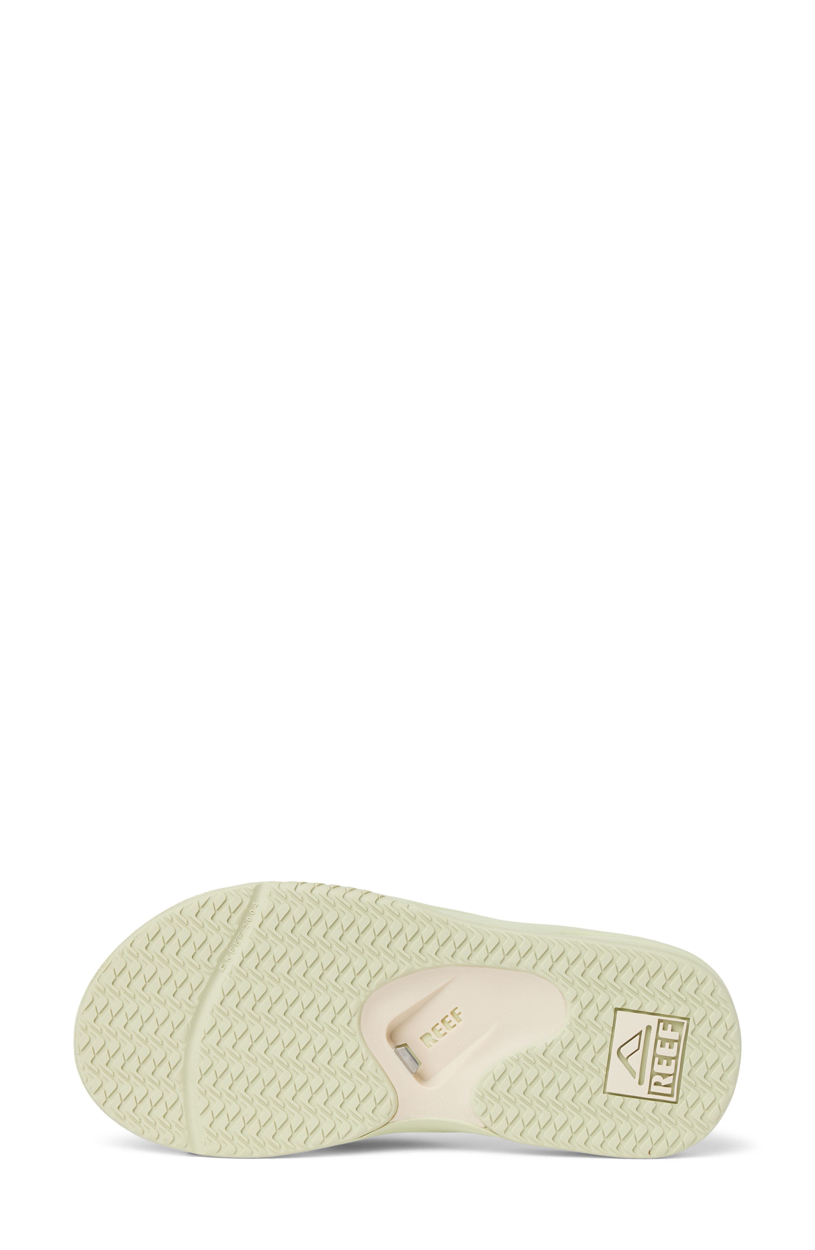 Reef Fanning Flip Flop Sandal, Alternate, color, Aloe Wash Suede