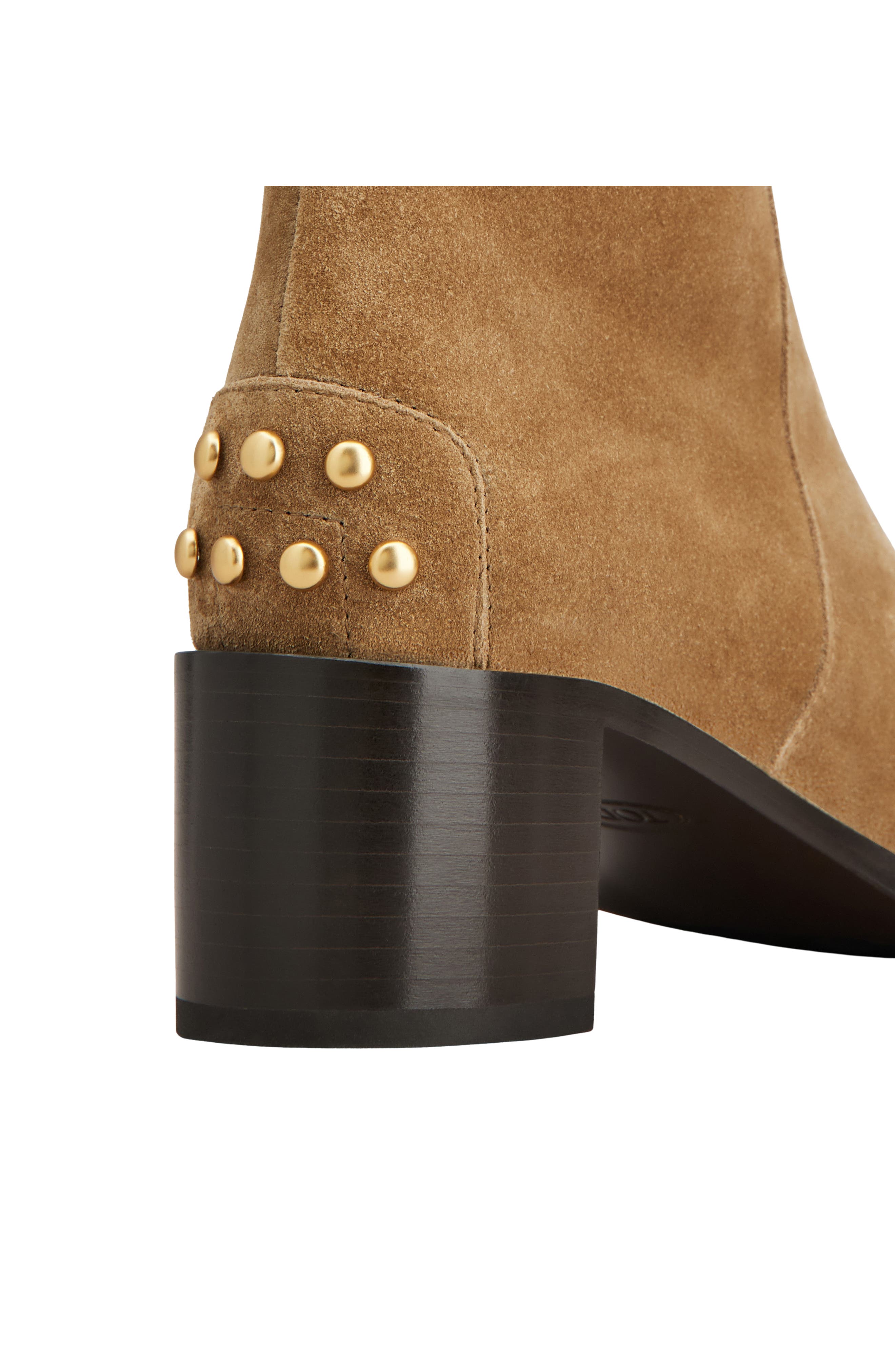 28M Leather Bootie, Alternate, color, CAPPUCCINO