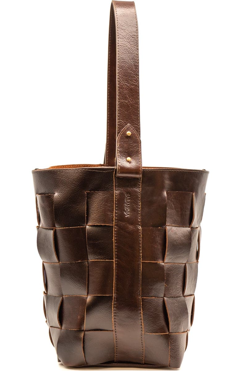 SABANDIJA Coyote Mini handbag, Alternate, color, Tobacco