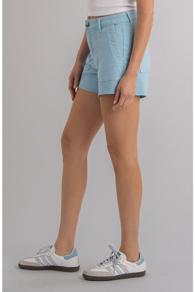 Jane High Waist Denim Shorts, Alternate, color, SKY