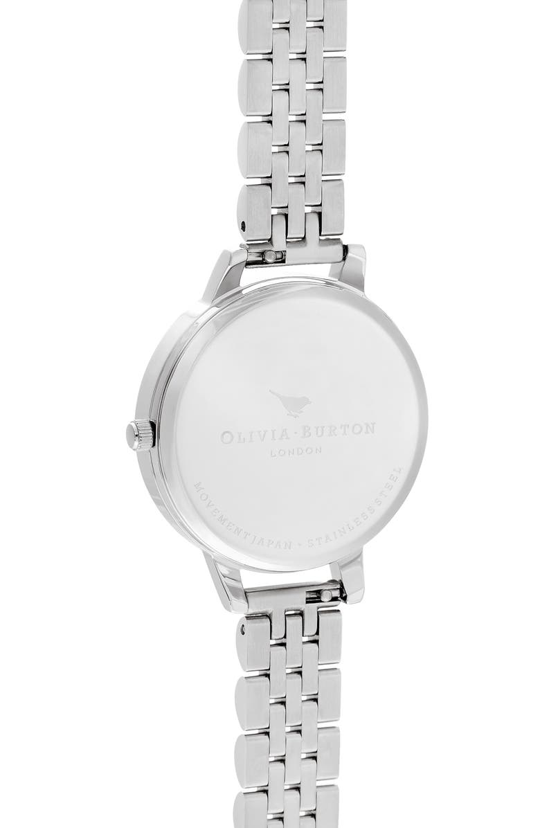 Olivia Burton Marble Florals Bracelet Watch, 34mm, Alternate, color,