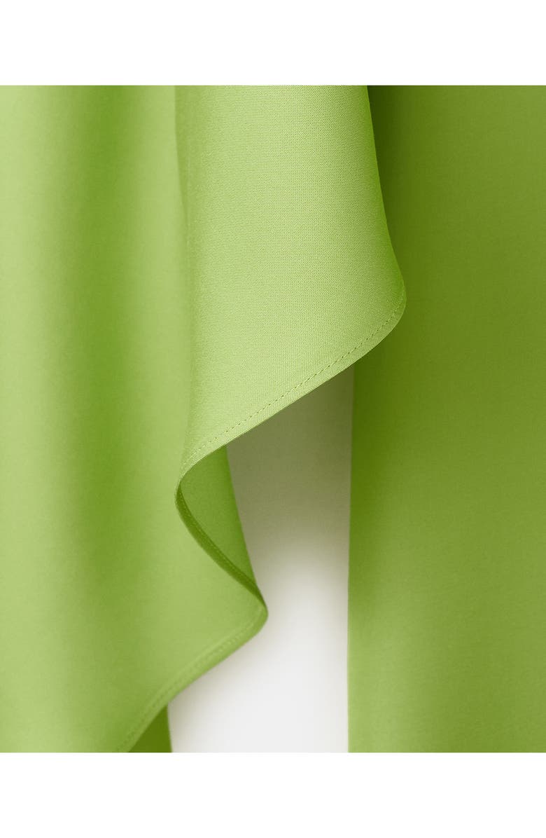 MANGO Long Sleeve Satin Dress, Alternate, color, 