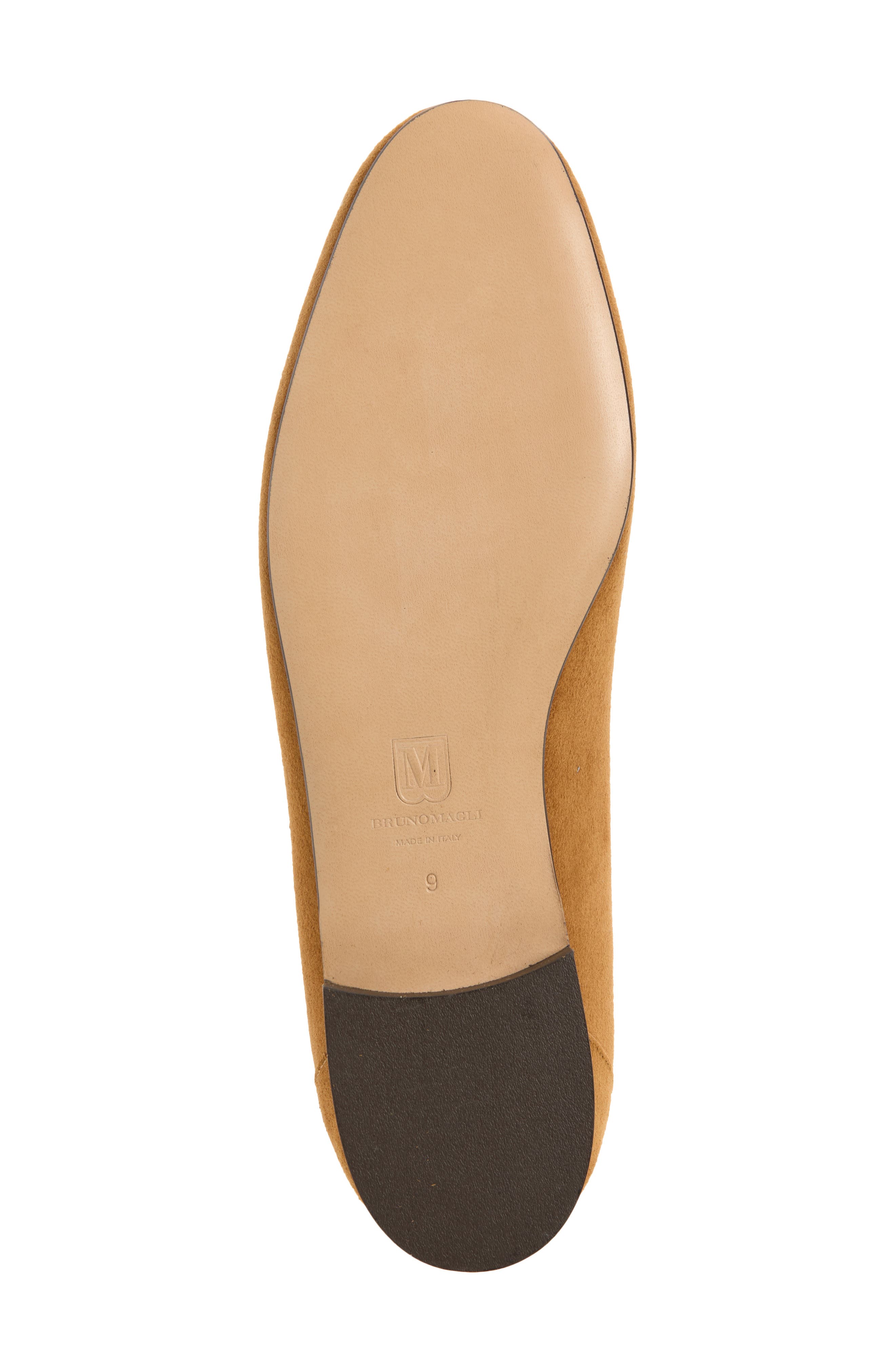 Luna Bit Loafer, Alternate, color, BRANDY SUEDE