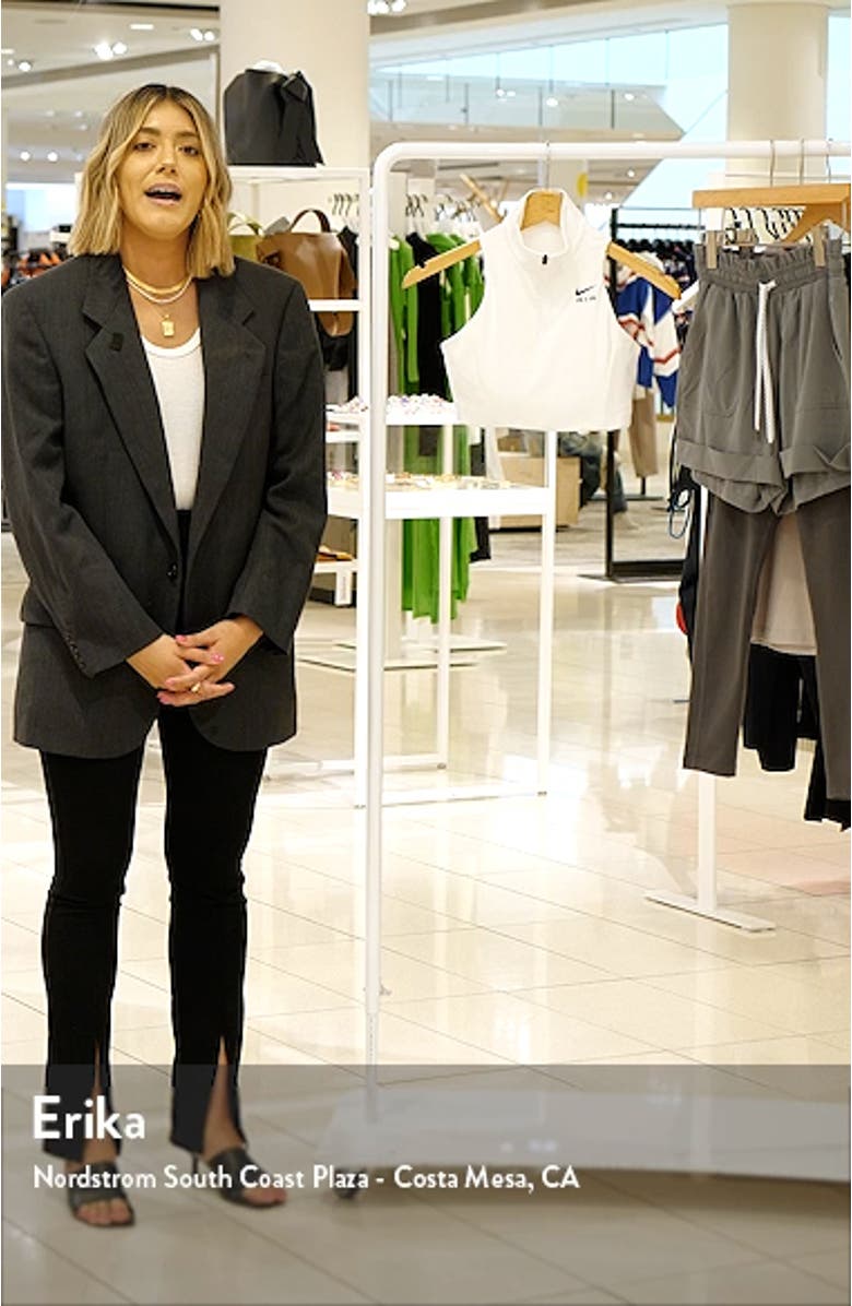 Air Dri-FIT Swoosh Mock Zip Sports Bra, sales video thumbnail