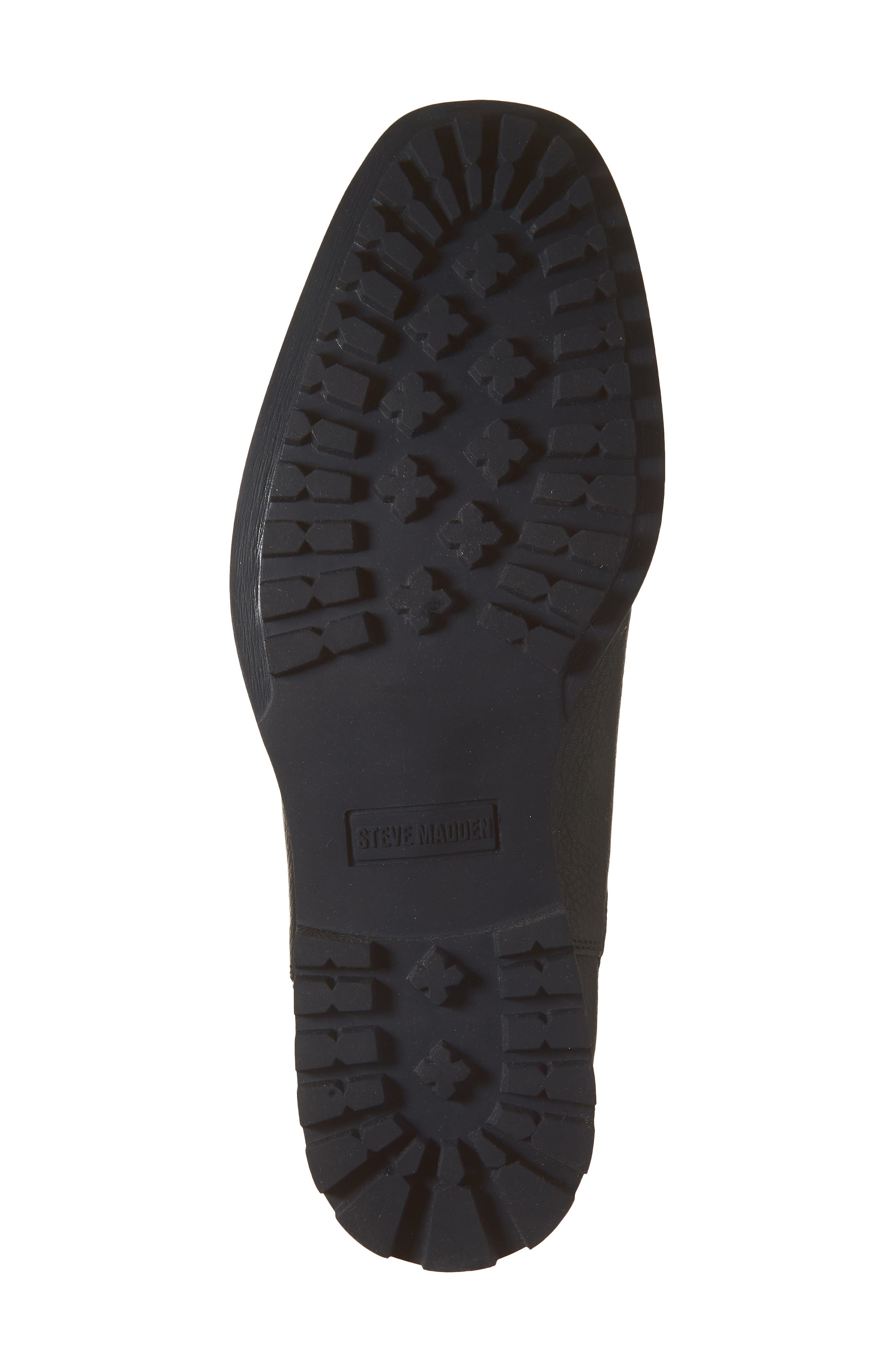 Steve Madden Fenton Lug Sole Chelsea Boot, Alternate, color, Black