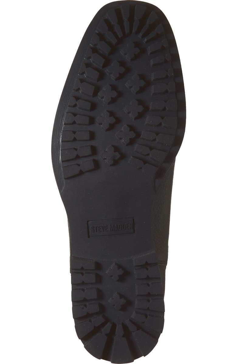 Steve Madden Fenton Lug Sole Chelsea Boot, Alternate, color, Black