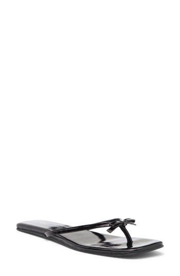 Jeffrey Campbell At Peace Flip Flop In Black