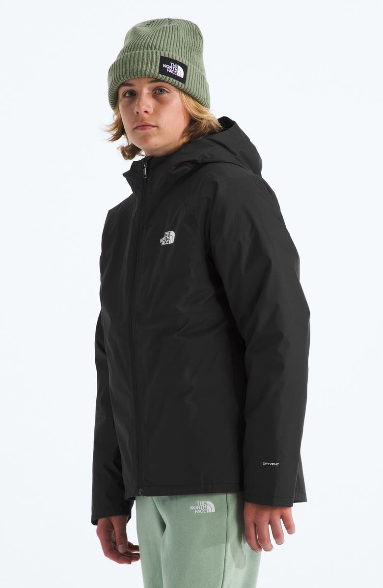 The North Face Perrito 4-in-1 Hooded Jacket, Alternate, color, Black