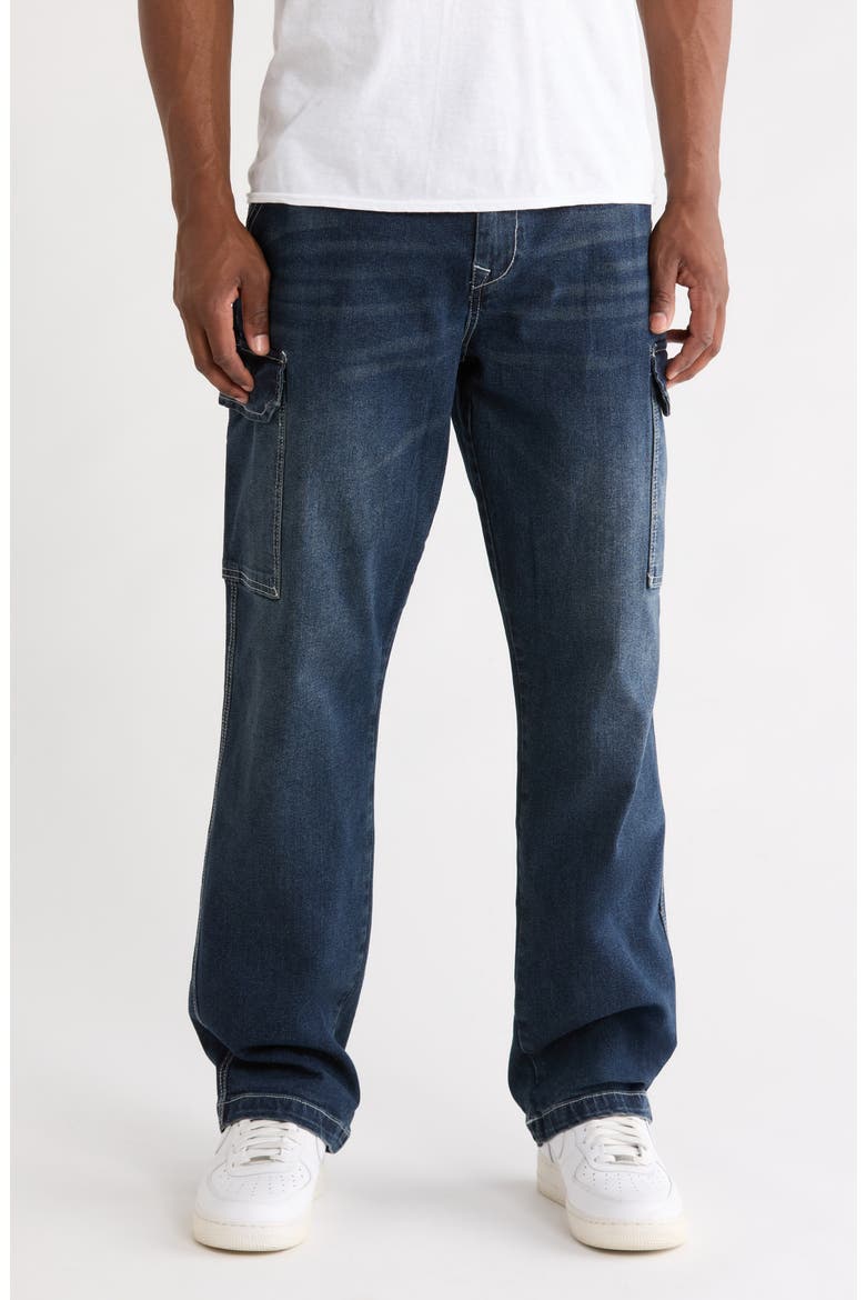 Cargo Jeans, Main, color, DARK BEST RIDERS