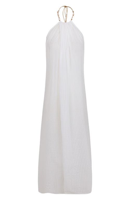 Vix Paula Hermanny Cloe Halter Cover-up Maxi Dress