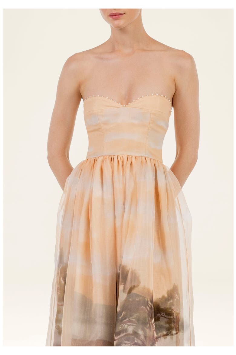 Tonia Paraiso Maxi Dress, Alternate, color, Orange