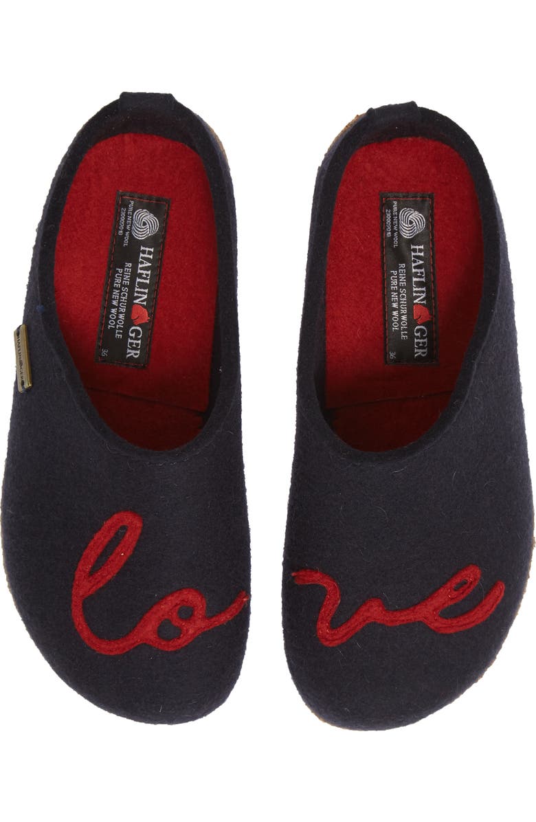 Haflinger Lovely Wool Slipper, Main, color,