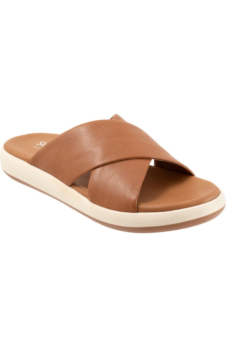 SoftWalk<sup>®</sup> Jesi Slide Sandal, Main, color, Luggage