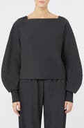 MM by Max Mara Sarnico Balloon Sleeve Knit Shirt