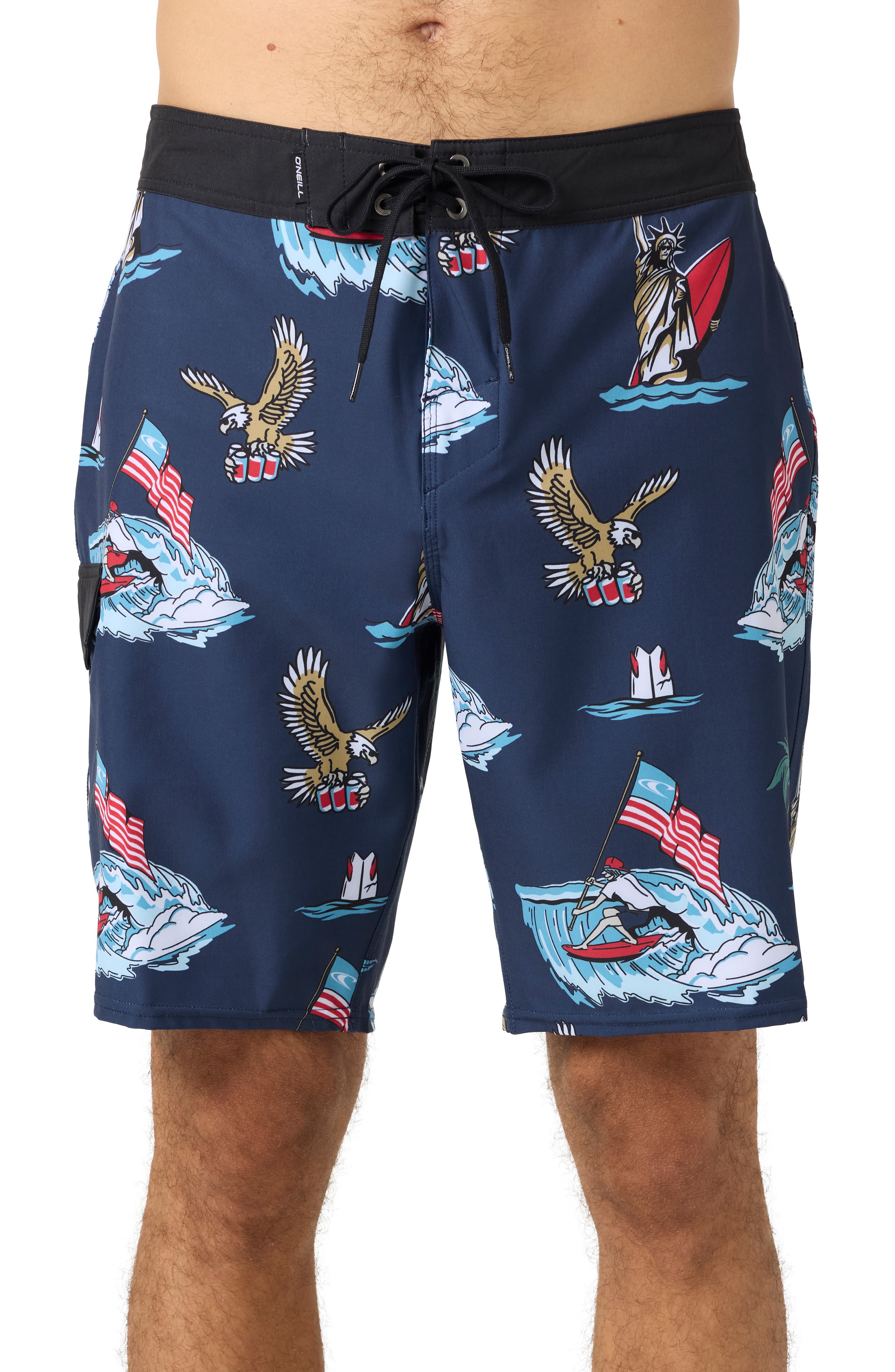 O'Neill Lennox USA 20 Board Shorts