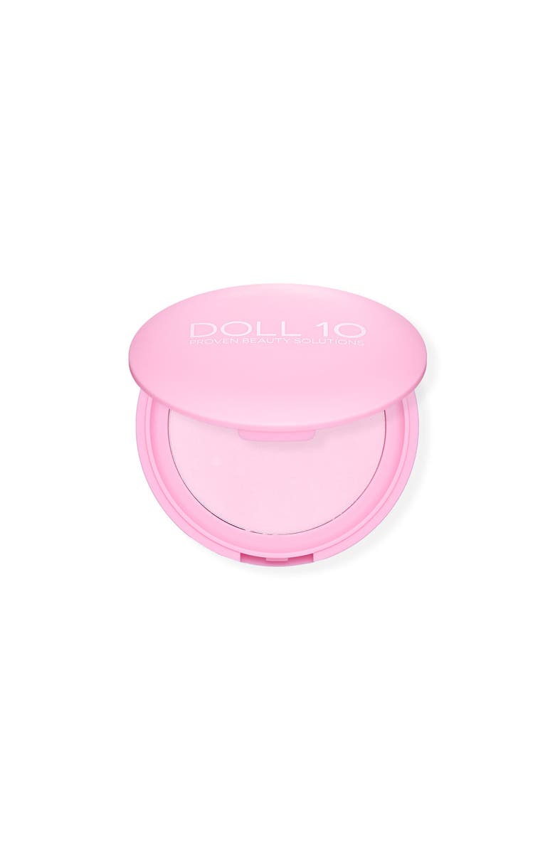 Doll 10 Beauty Doll Skin Pressed Pink Power Brightening Treatment Powder, Main, color, Translucent Pink