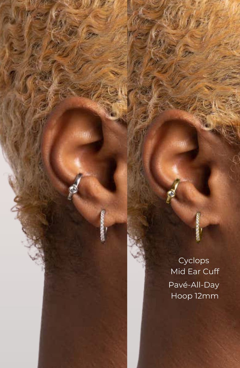 Seed2Stone Wide Cyclops Mid Ear Cuff, Alternate, color, Yellow Gold