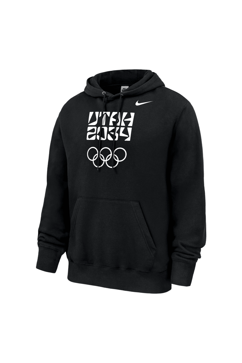 Men's Nike Black Utah 2034 Hoodie, Main, color, Black