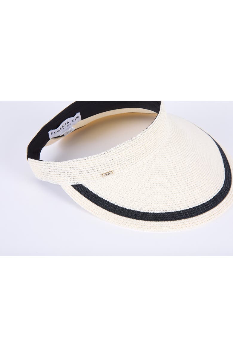 Eugenia Kim Mirabel Packable Visor, Alternate, color, Natural