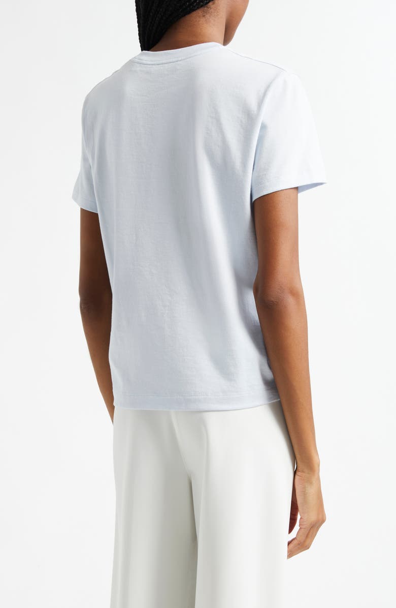 Vince Pima Cotton Crewneck T-Shirt, Alternate, color, Sky Powder