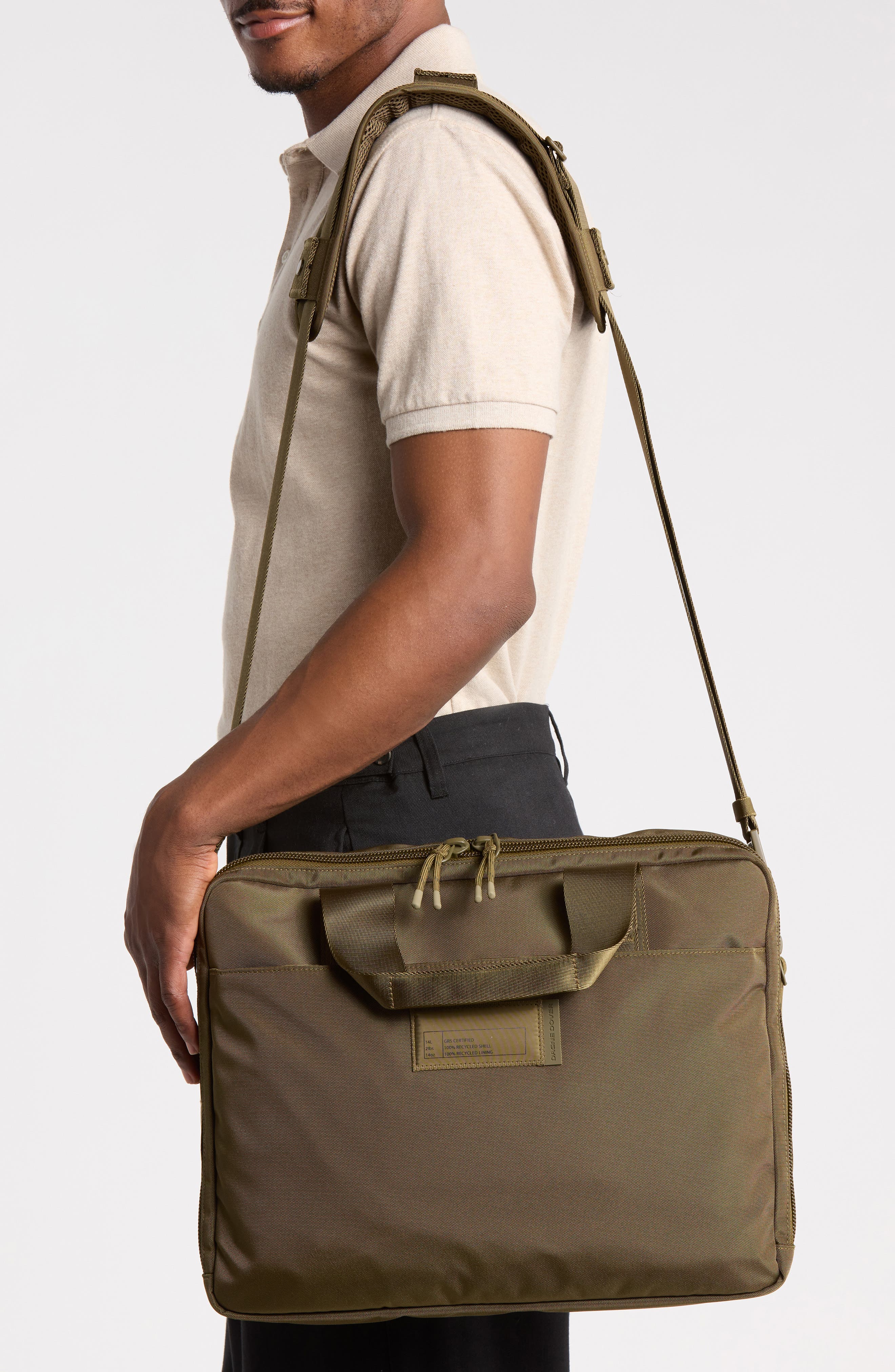 Berlin Travel Briefcase, Alternate, color, DARK MOSS
