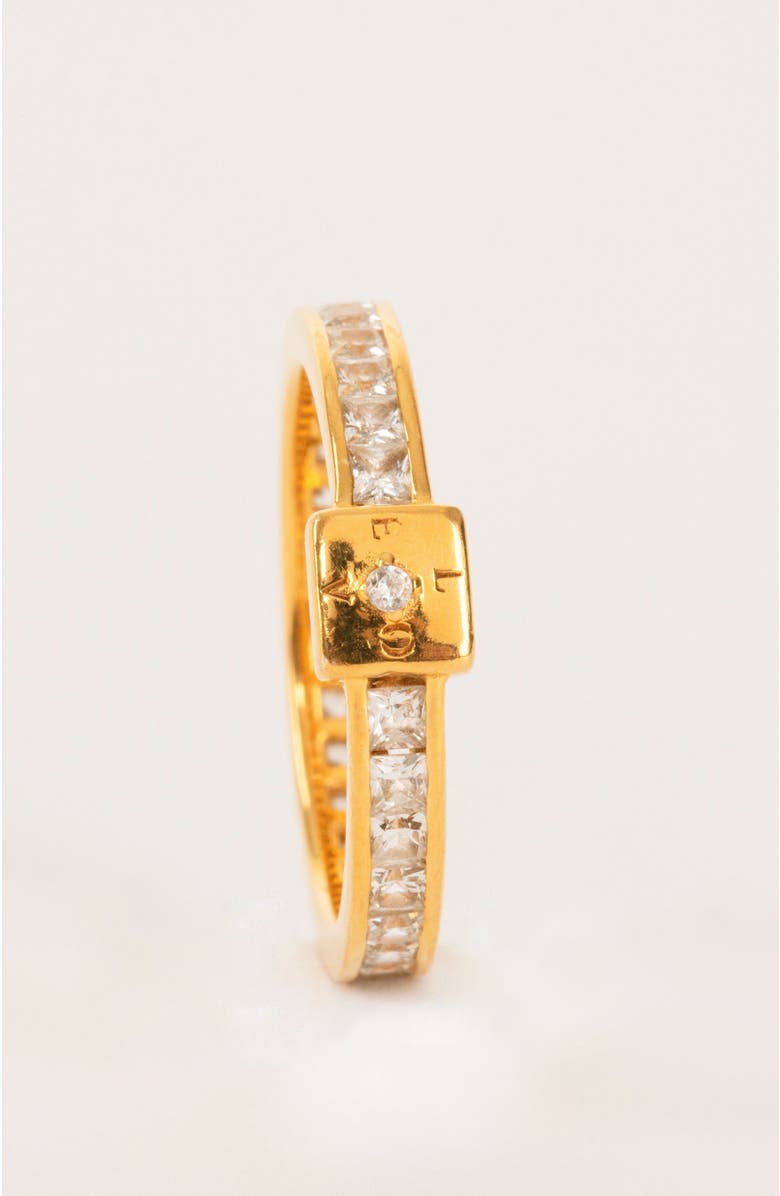 Gwen Beloti Love Letter Ring, Alternate, color, Gold