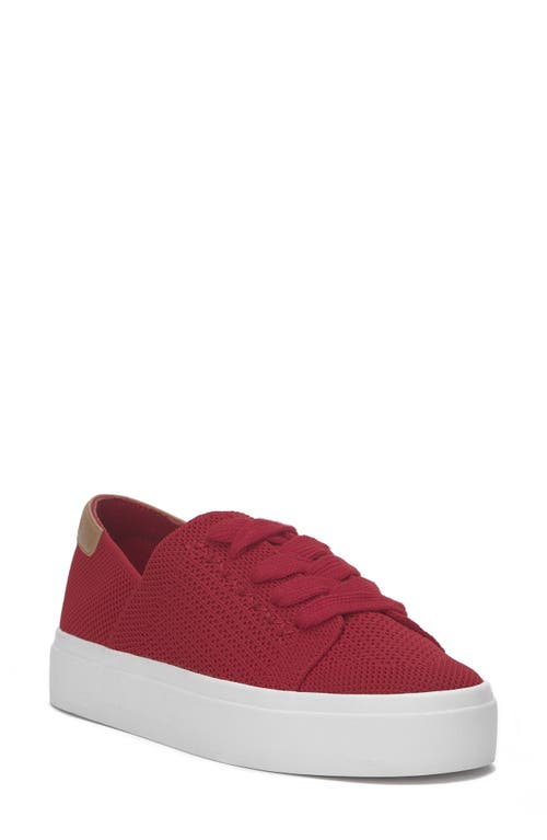 Shop Lucky Brand Talena Sneaker In Crimson