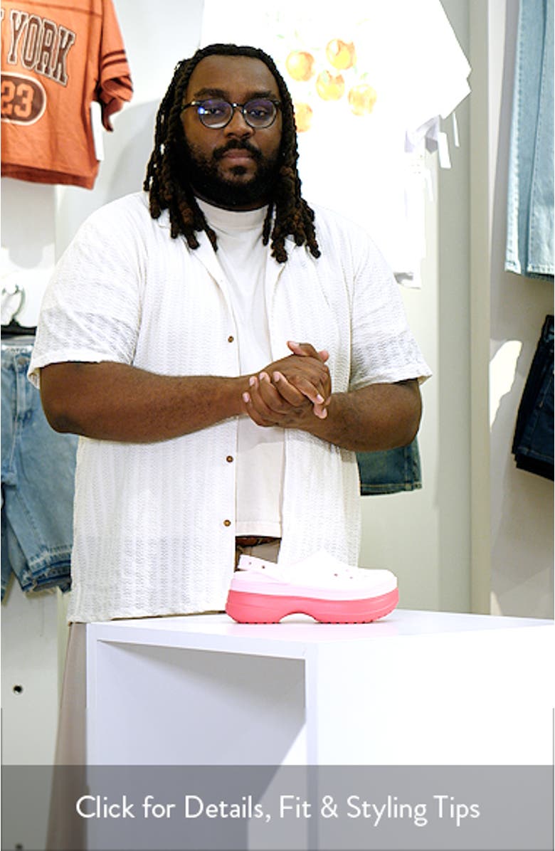 Classic Stacked Clog, sales video thumbnail