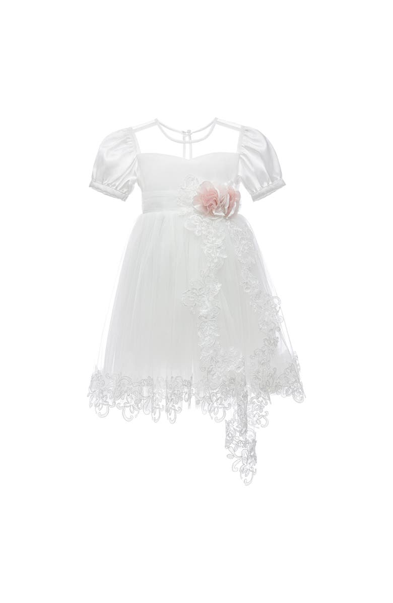 Tulleen Florence Dress, Main, color, White