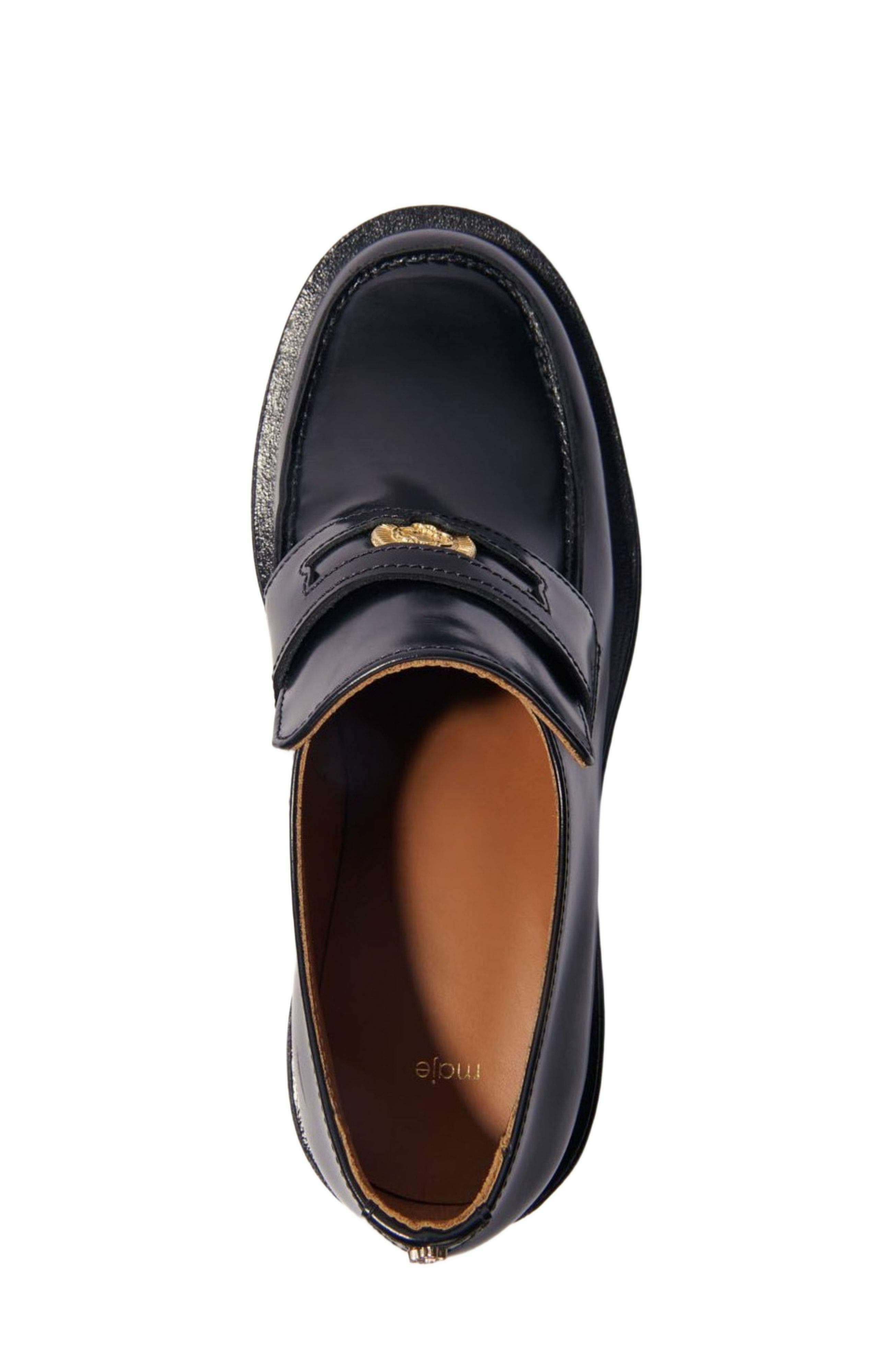 maje Heeled loafers, Alternate, color, 