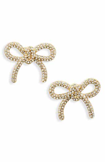 BaubleBar Jenny Bow Stud Earrings