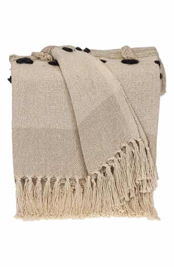 Inca Fringe Throw Blanket