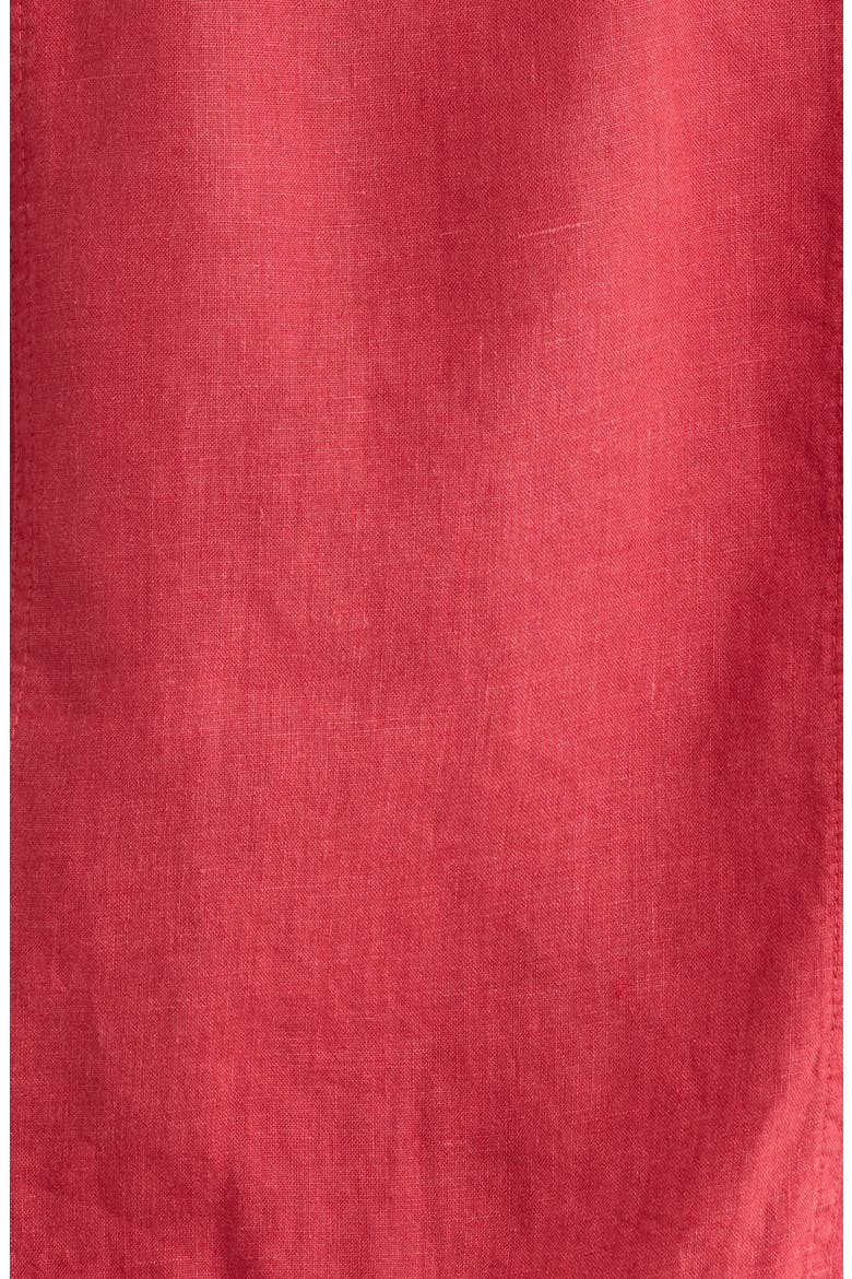 Two Palms Linen Raw Edge Jacket, Alternate, color, DEEP HAVANA