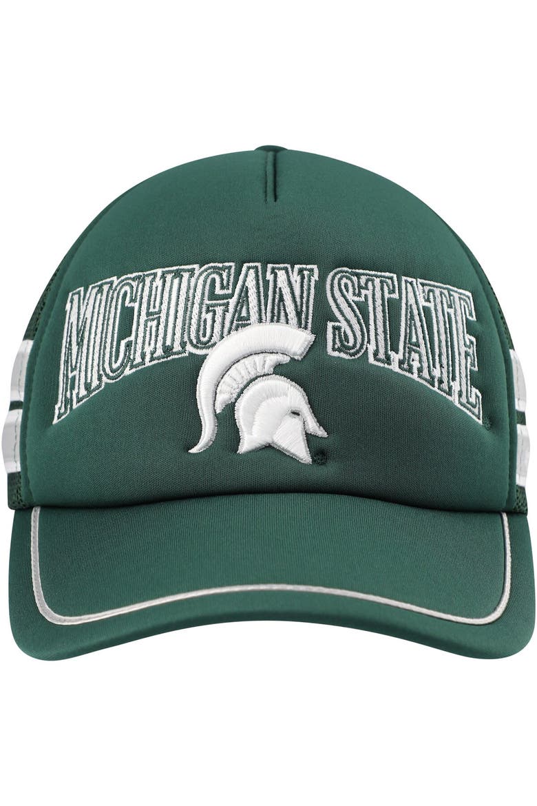 Men's '47 Green Michigan State Spartans Sideband Trucker Adjustable Hat, Alternate, color, Green