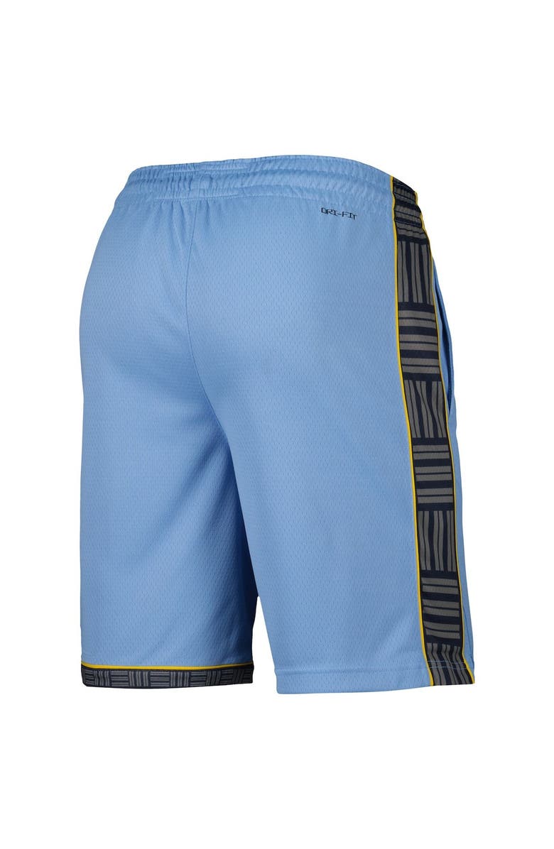 Jordan Brand Men's Jordan Brand Light Blue Memphis Grizzlies 2022/2023 Statement Edition Swingman Performance Shorts, Alternate, color, Light Blue