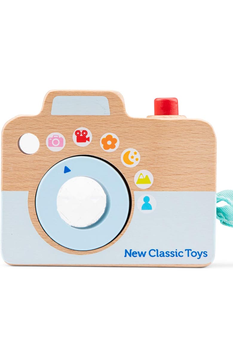 NEW CLASSIC TOYS Wooden Camera, Alternate, color, Multi