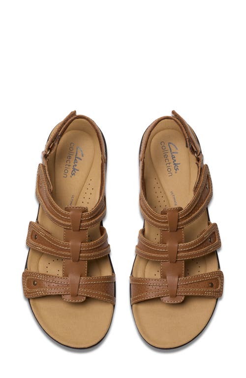 Clarks ® Laurieann Ivy Slingback Sandal In Tan Leather