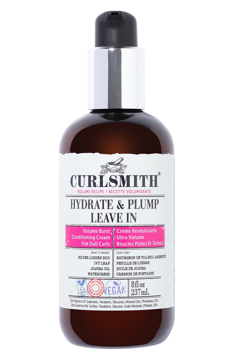 CURLSMITH Hydrate & Plump Leave-In Conditioner, Main, color, 