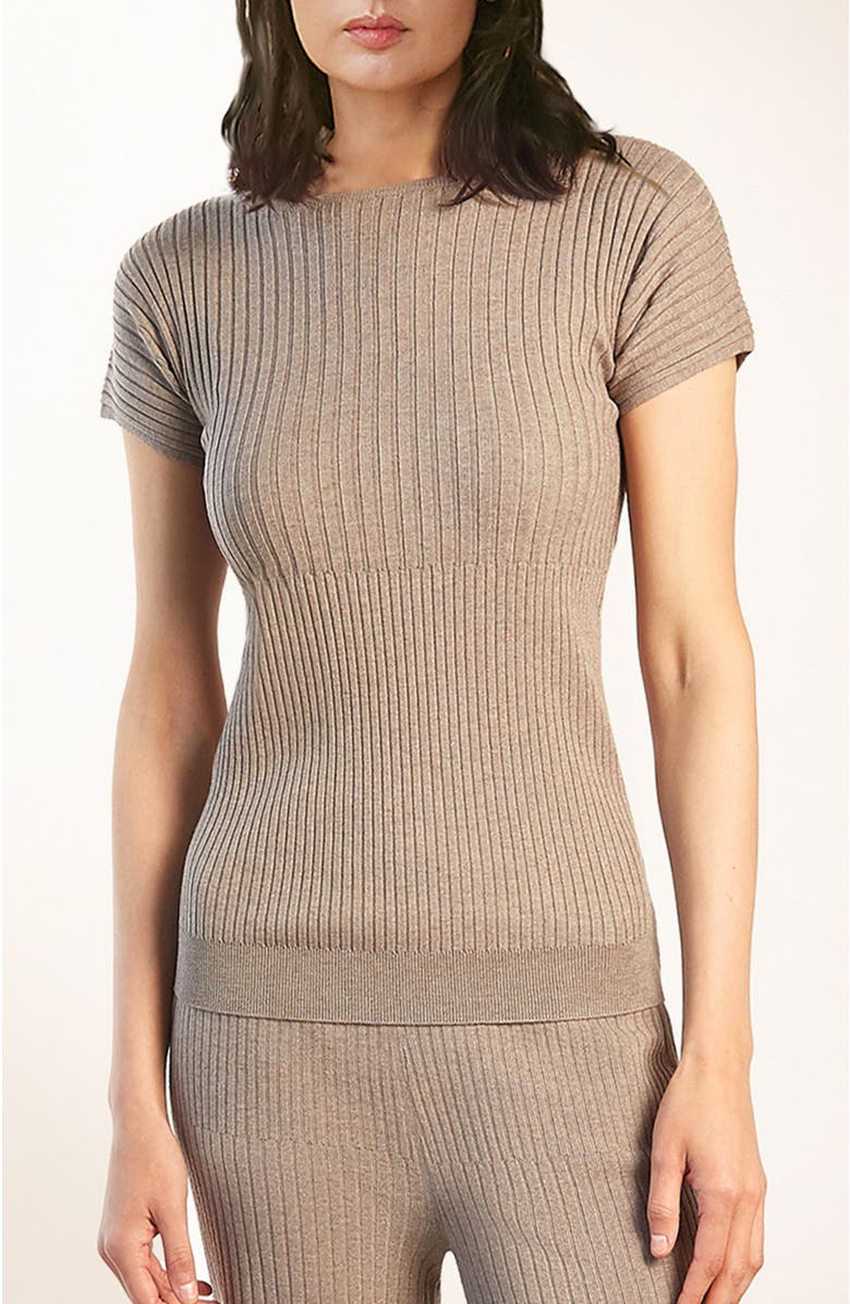 oyun Boat Neck Riding Tee, Main, color,