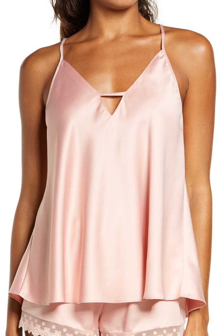 Victoria Satin Camisole, Main, color, APRICOT