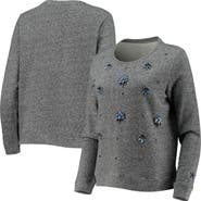 NFL Women's Gray Dallas Cowboys Amal Pullover Sweater