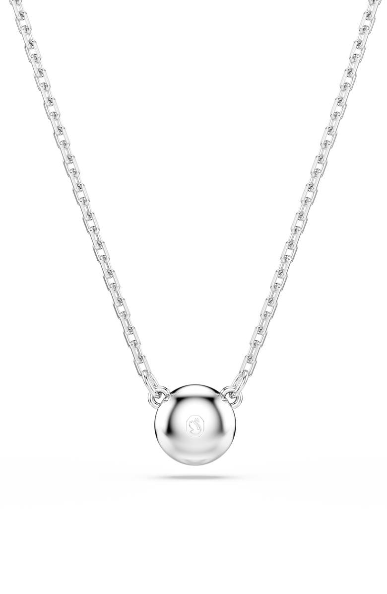 Swarovski Imber Crystal Pendant Necklace, Alternate, color, Silver