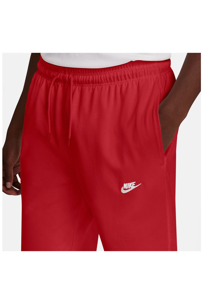 Club Knit Joggers, Alternate, color, UNIVERSITY RED/ WHITE